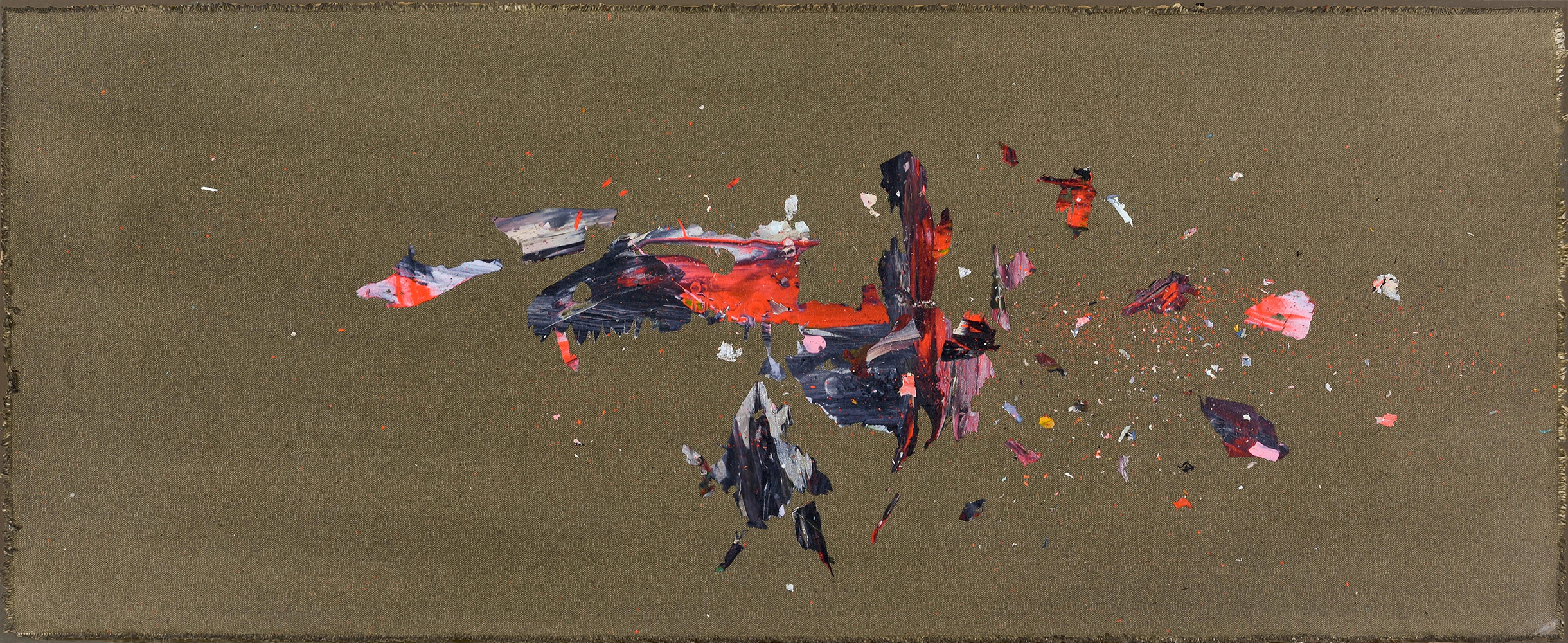Current  work ,acrylic on canvas  by Sergio Nates...