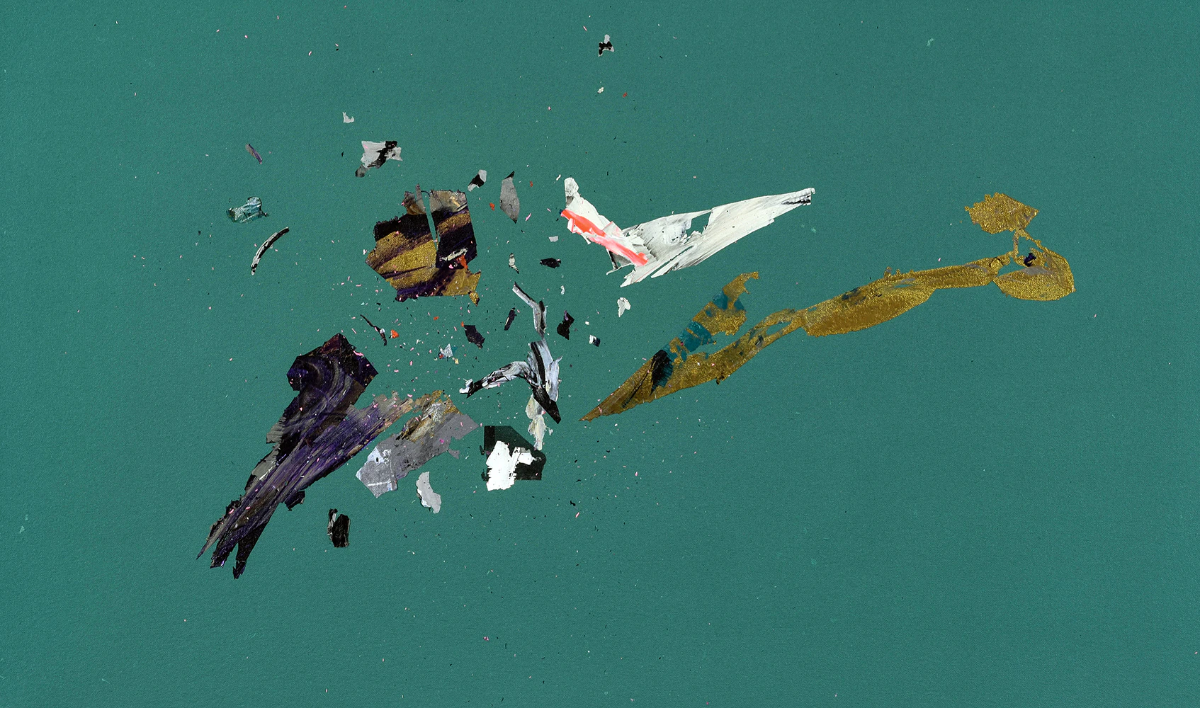 Current  work ,acrylic on canvas  by Sergio Nates...