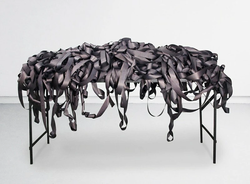 Spendthrift: One Kilometre Drawing, 2020 by Kate McDonnell...