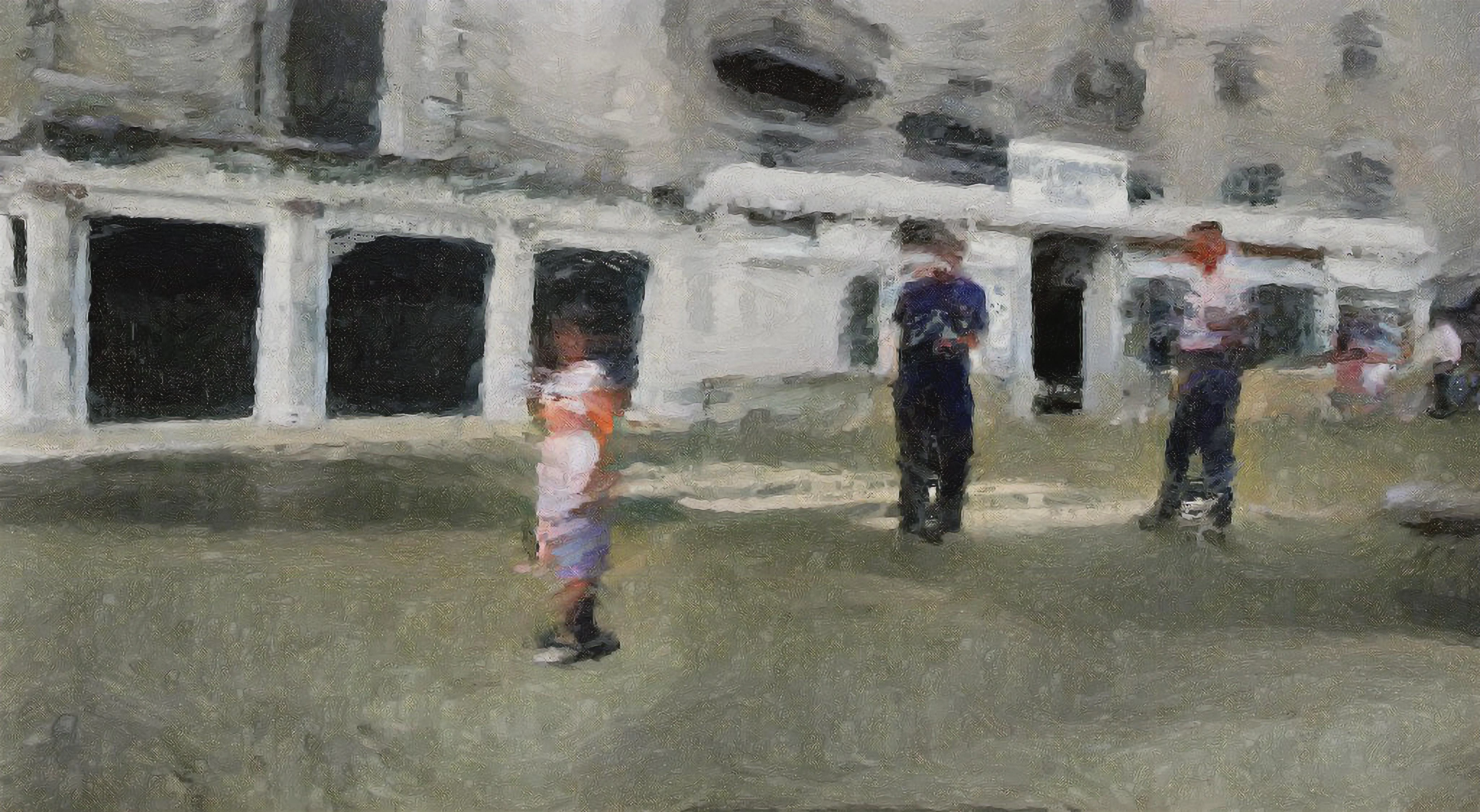 the good old times by Paul  Delpani...