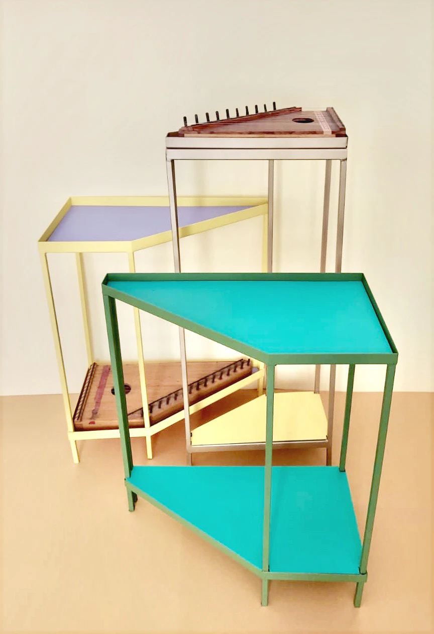 ZITHER TABLES / MESAS CITARA by HONEVO...