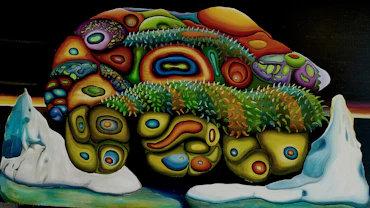 Bunda, (Oil on Linen, 165cmX65cmX4cm) 