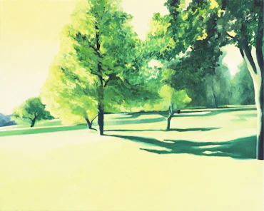 AM, 40 × 50 cm, oil on canvas, 2019 | Landscapes series