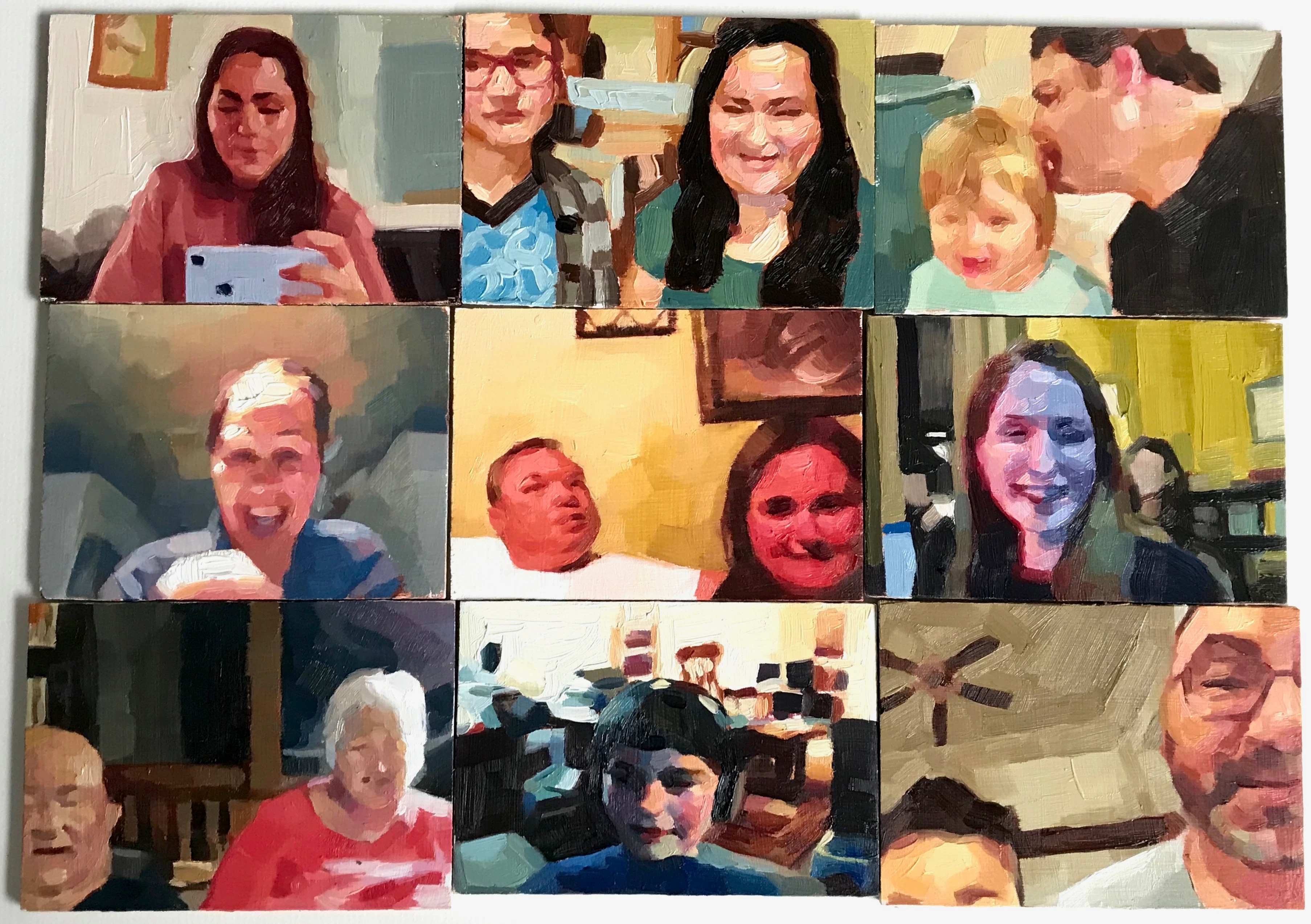 Zoom Call on my 21st Birthday by Marisa Stratton...