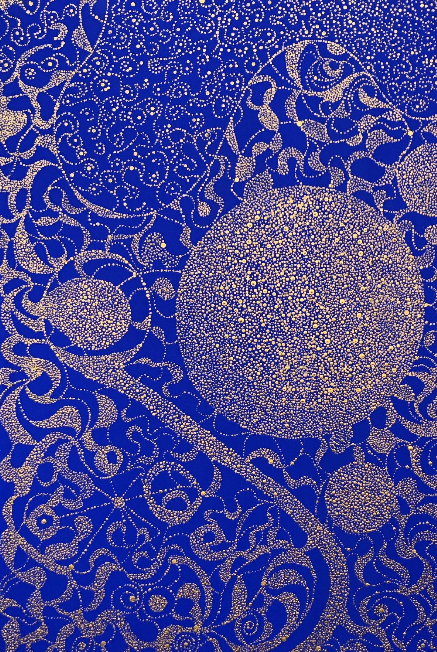 Blue + Golden Garden