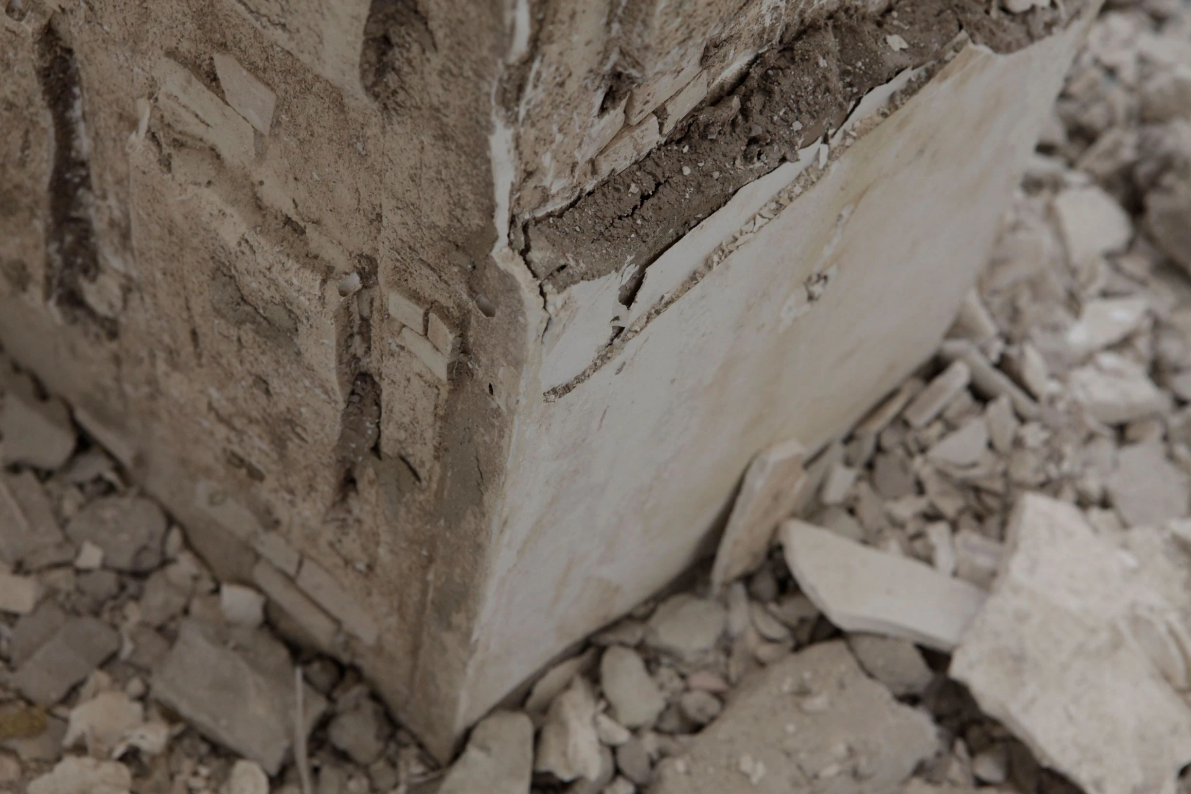 Far from Home, 2021. Plaster, Clay, Metal and Sand [Sculpture], 150x200x120cm (Variable). by Sara Kew Osman...