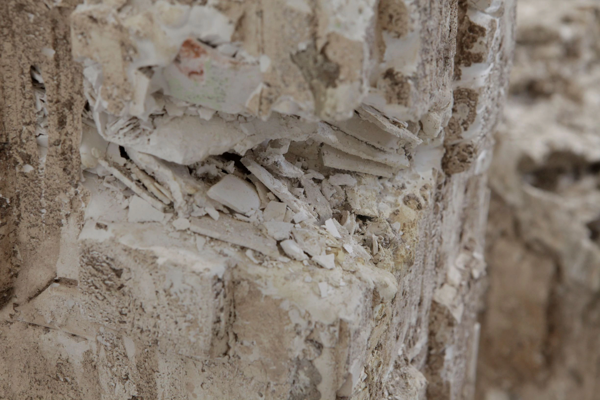 Far from Home, 2021. Plaster, Clay, Metal and Sand [Sculpture], 150x200x120cm (Variable). by Sara Kew Osman...
