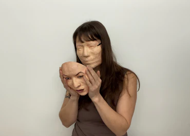 Self-portrait (letting go0