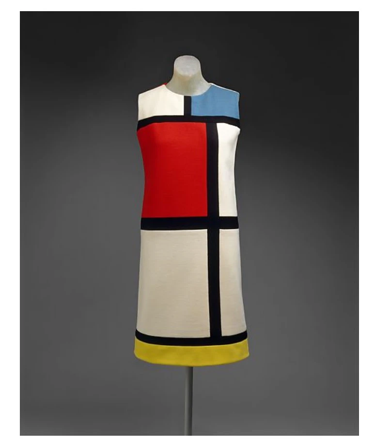 Mondrian did it, St Lauren borrowed and I stole it.