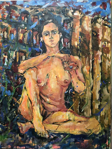 'An unresting resting pose' in collapsing Beirut 2020