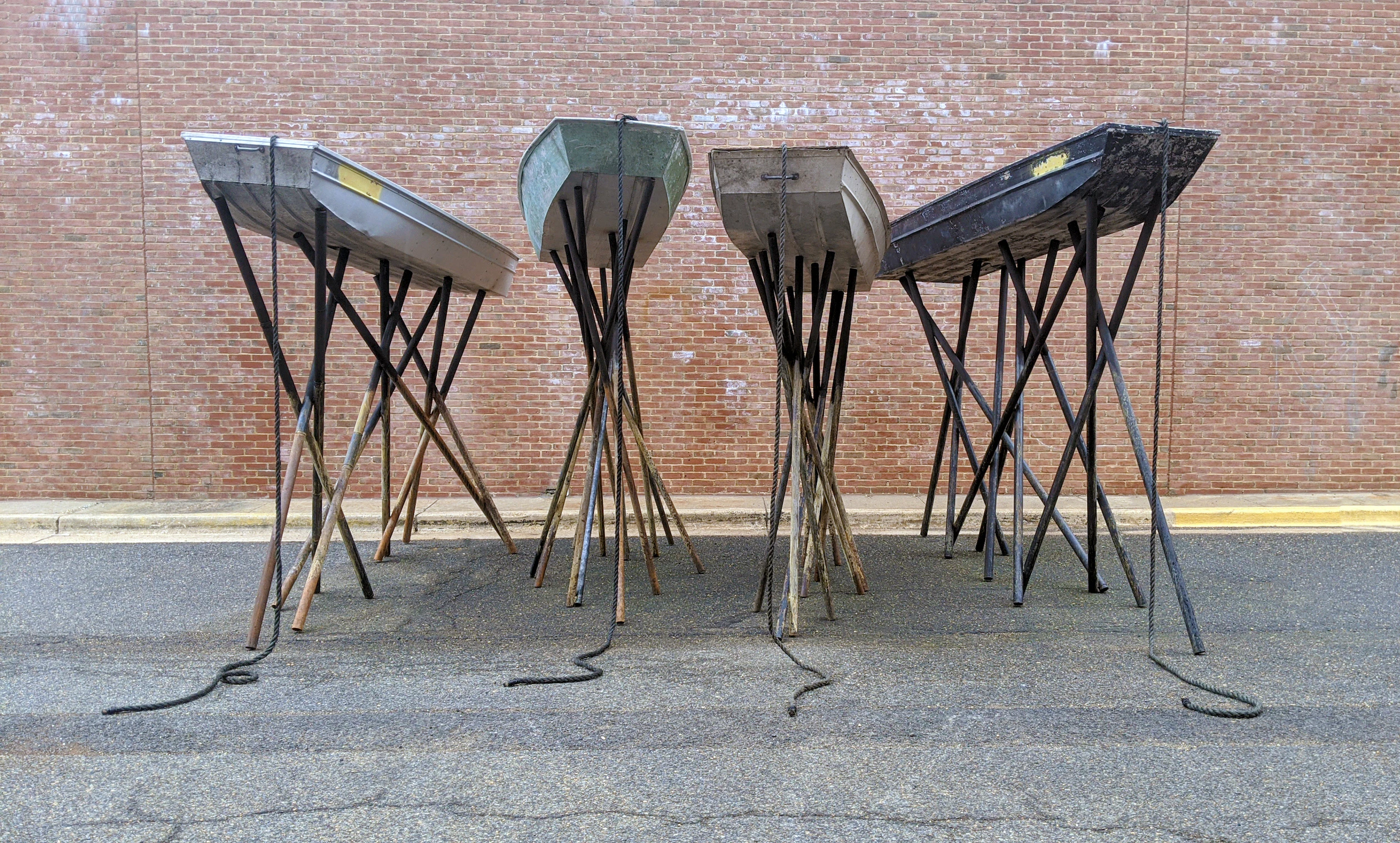 Sculpture  by Michael Thron...