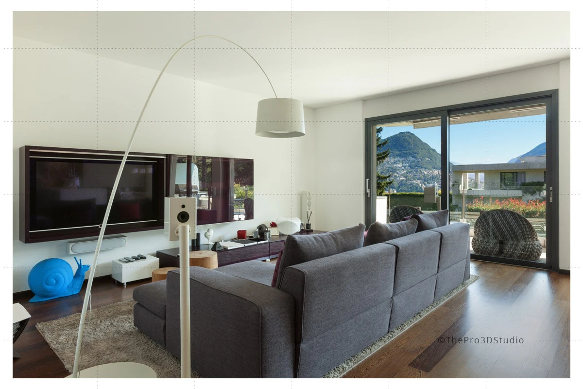 Living Room 3D Interior Design