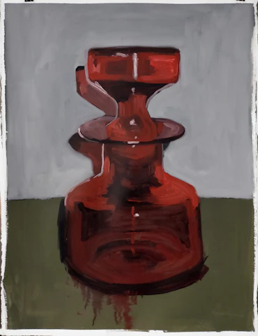 RED VASE