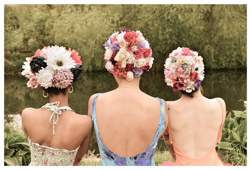  'Vintage/Retro 1950’s Inspired Flower Swimming hats’- Released 13 May 2021