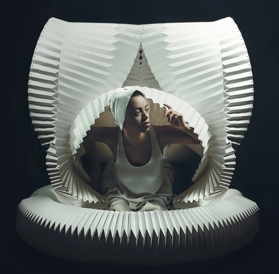 Pleats and Folds by Studio Derville...
