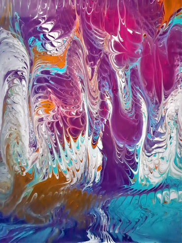 Abstract flames