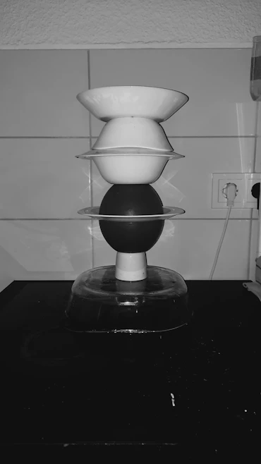 Self- formed sculpture 