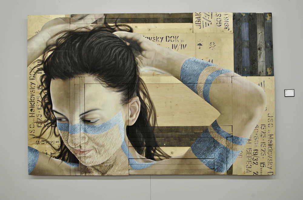 Kristina - for Silence is a Lie (Urban Art exhibition)