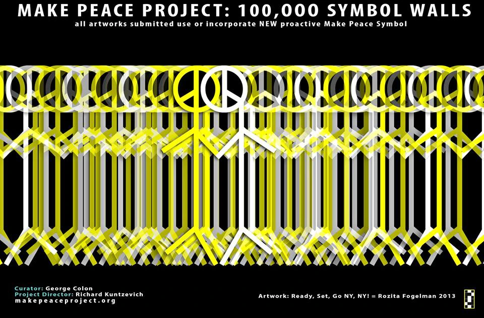 MAKE PEACE PROJECT 100,000 SYMBOL WALLS