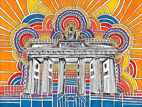 Brandenburger Tor Drawing Meditation