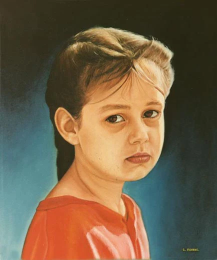 Portrait of young girl