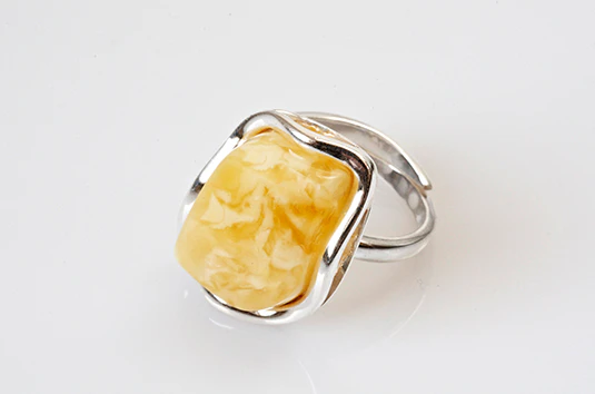 Butterscotch Amber Ring