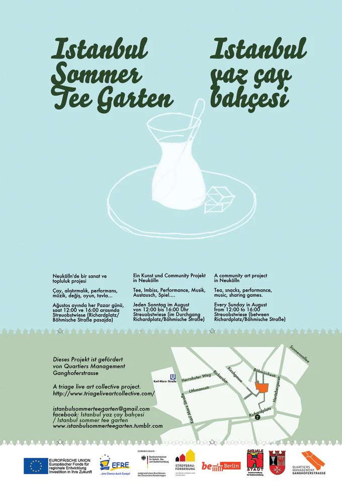 The Istanbul Sommer Tee Garten Berlin August 2012