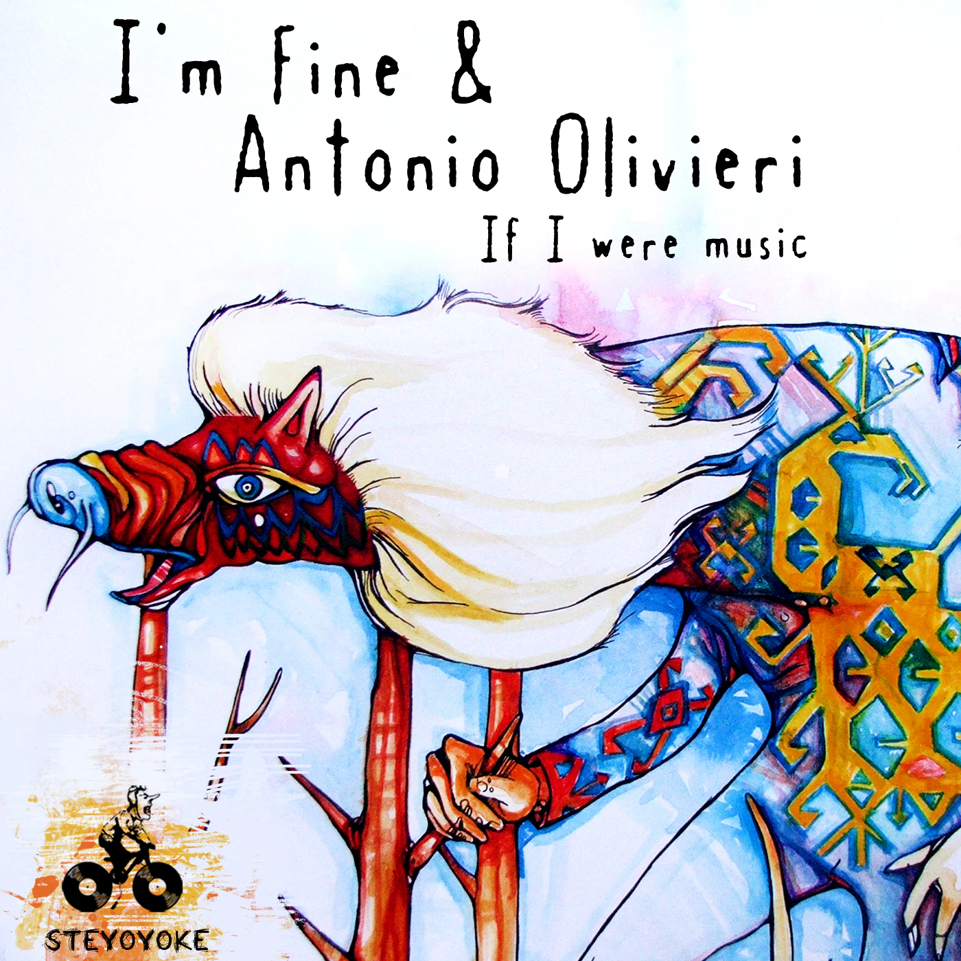 I'm fine & Antonio Olivieri- If i were music Album Artwork Design