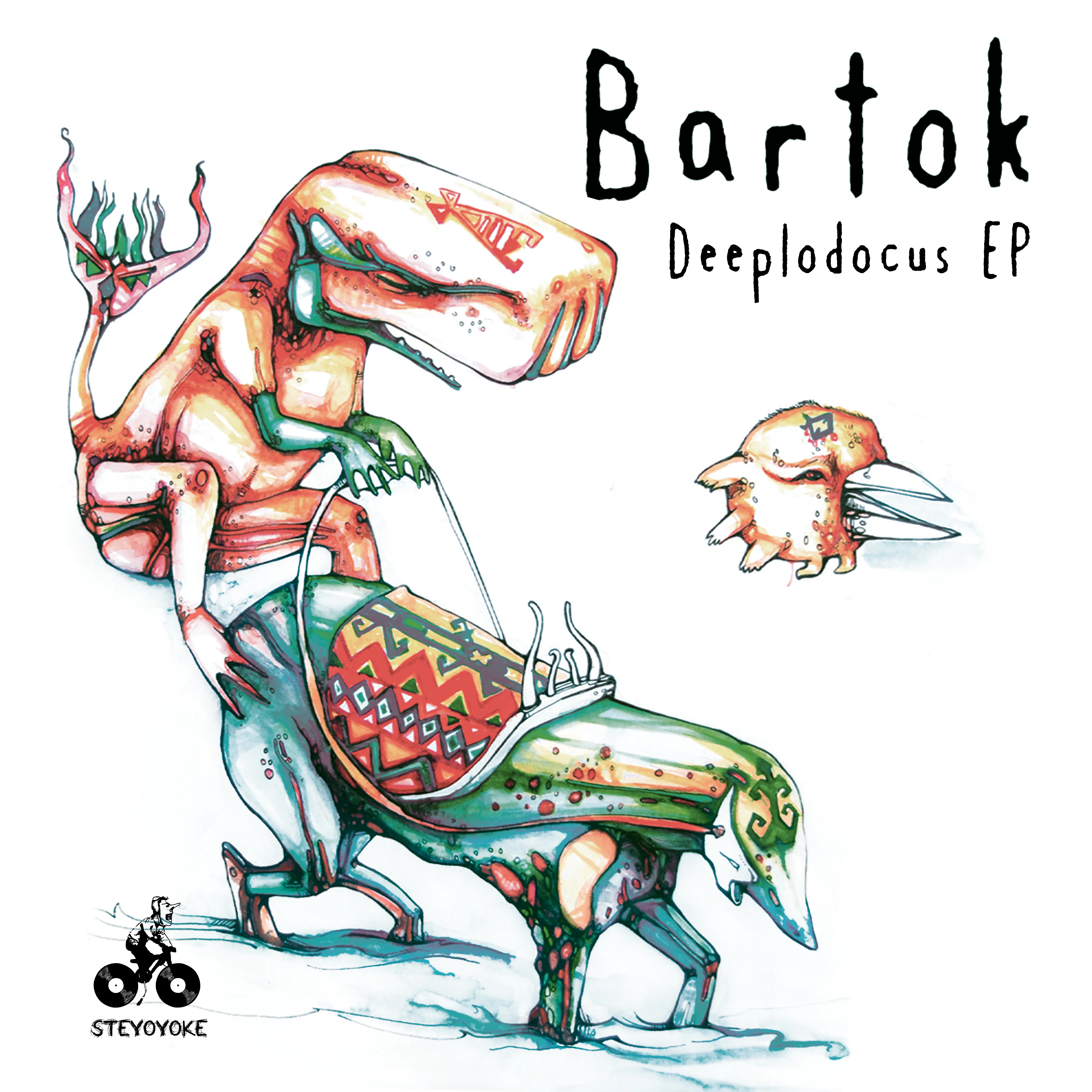 BARTOK – DEEPLODOCUS Album Artwork Design