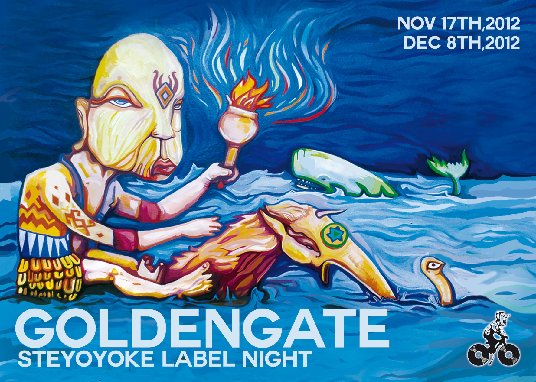 Goldengate- Steyoyoke Label Night Poster Design II