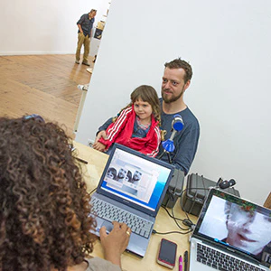 The I Love You Project: Kreuzberg at Where Is Jesus (come say I Love You on camera) by Debbie Davies...