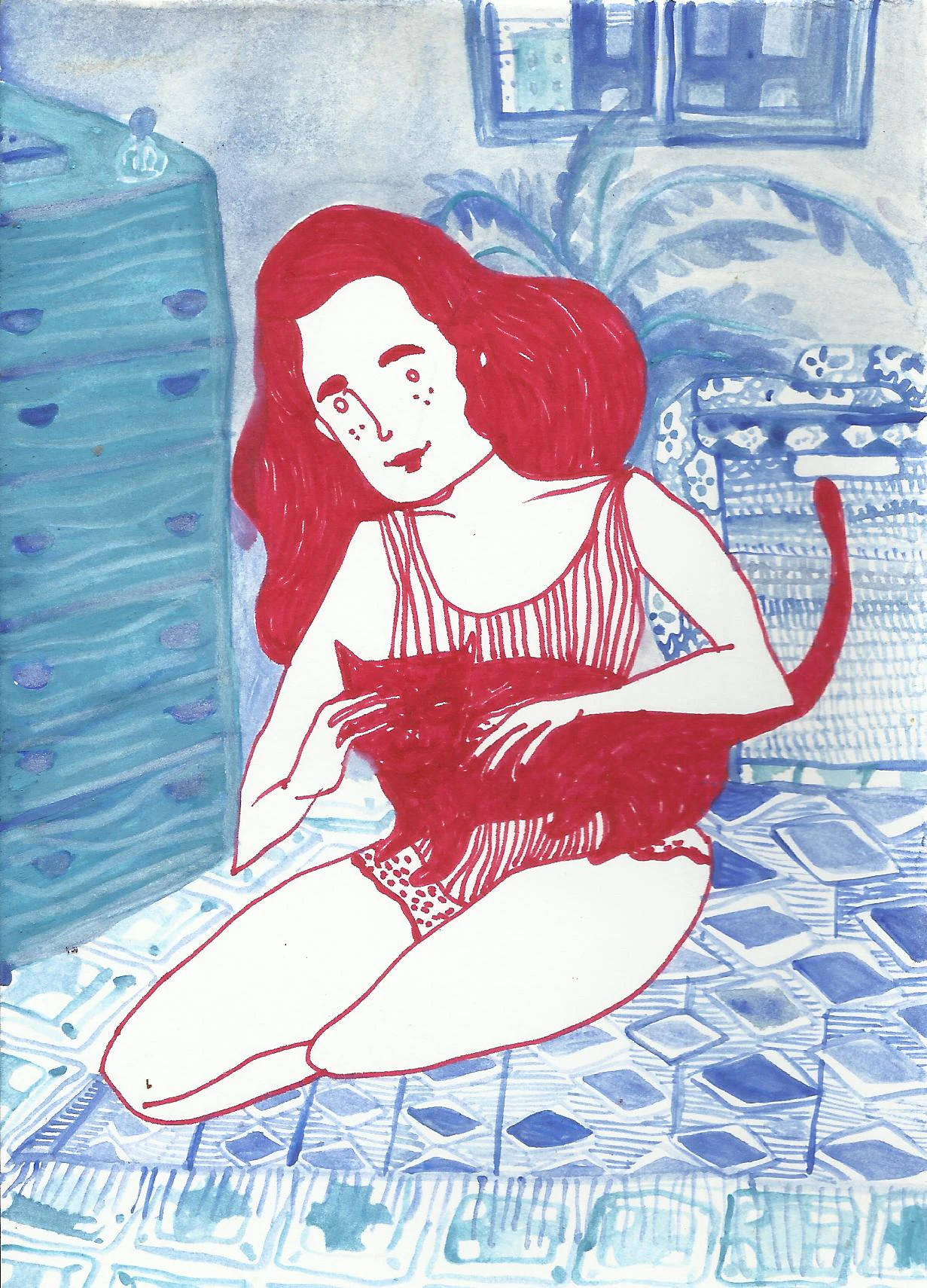 red&blau by daniela spoto...