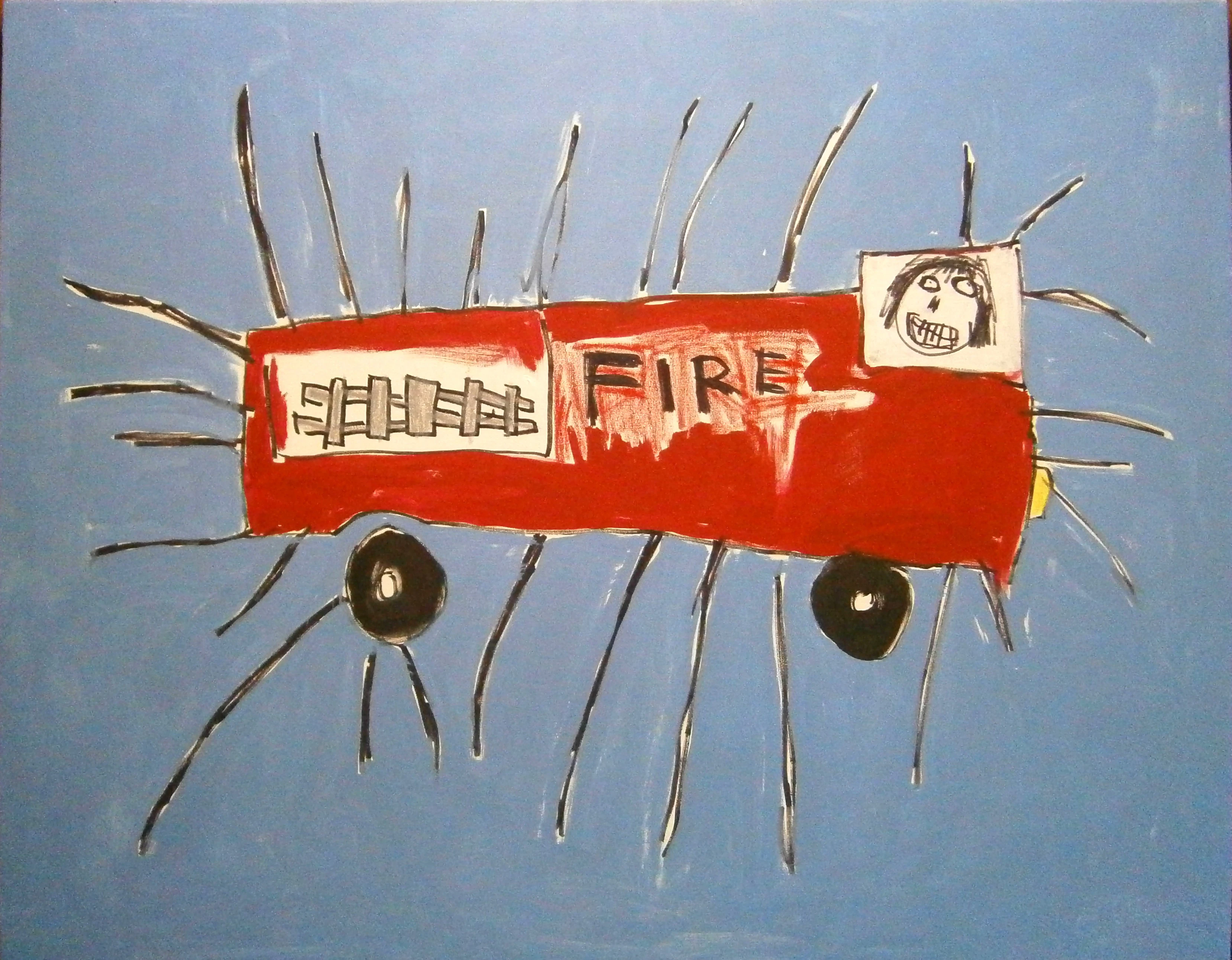 Fire Truck With Spikes