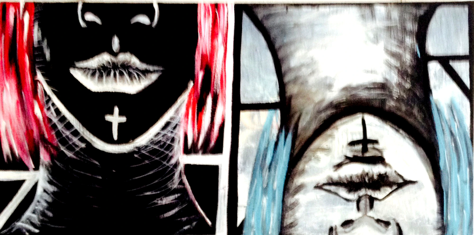 Acrilyc artworks by Nebel Eich...