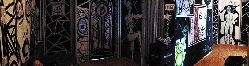 Wall painting in a privat house (Berlin) by Nebel Eich...