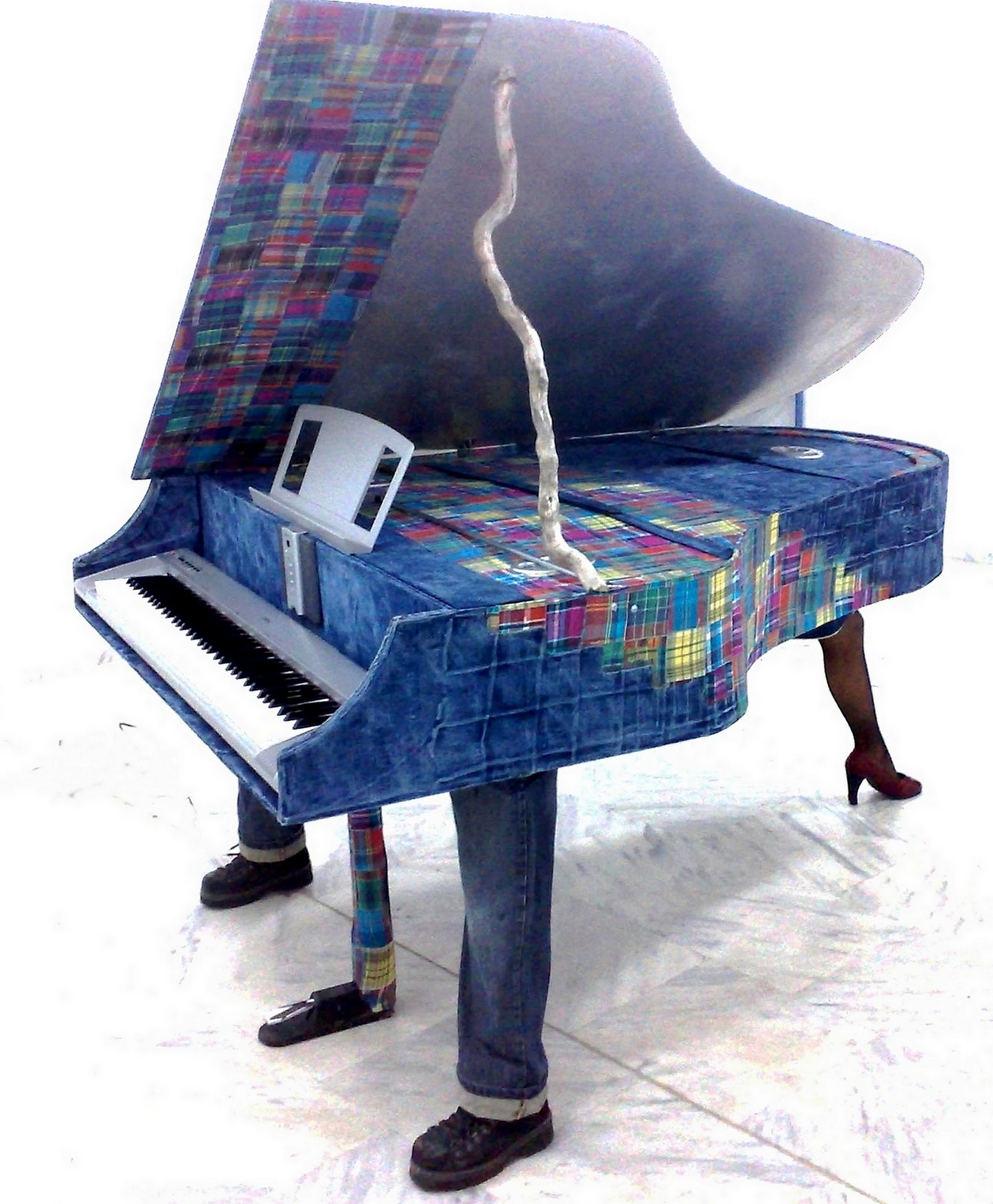 Eco friendly  "Wallking piano"