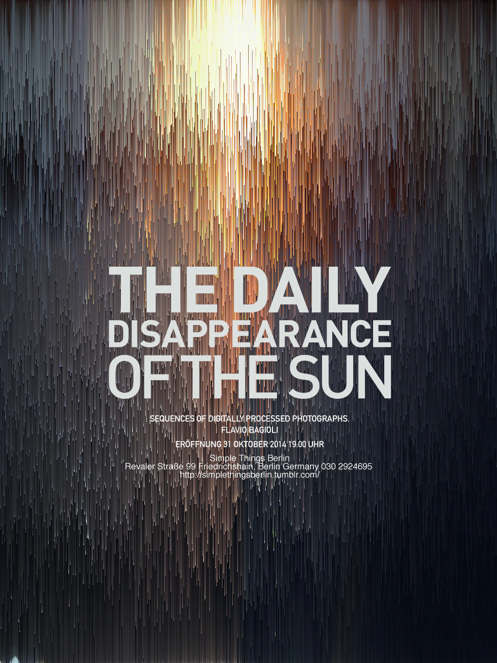 The Daily Disappearance of The Sun by Flavio Bagioli...