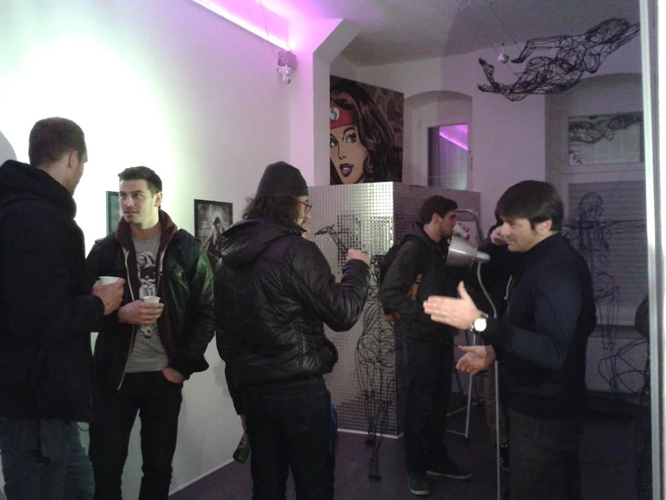 "Intimate Dialogs" Vernissage with Aunia Kahn & Duma Arantes by Pink Zeppelin Gallery...