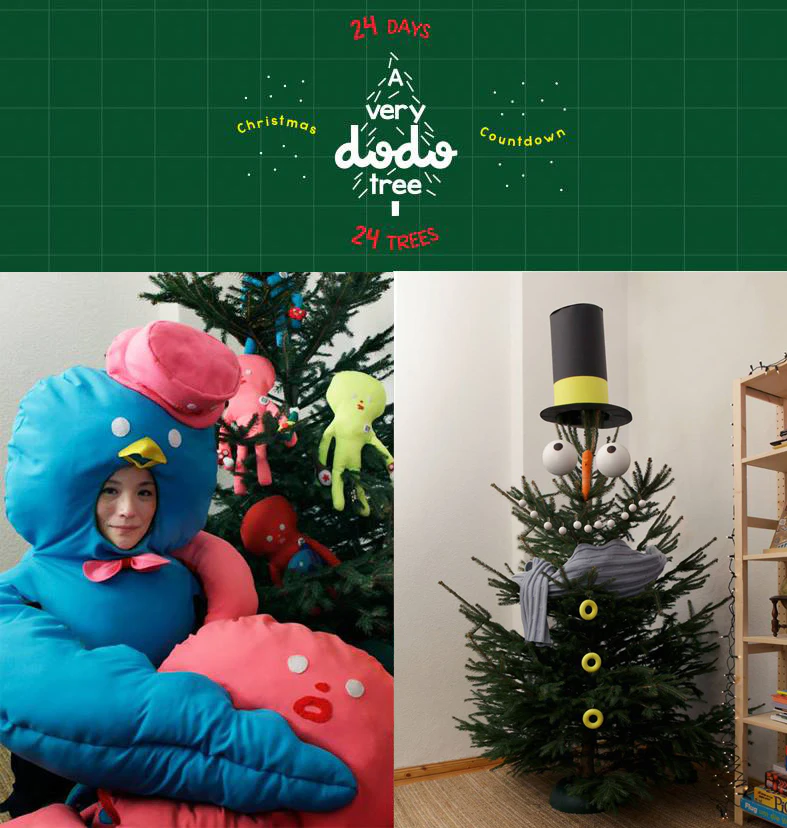 A very DODO tree. Christmas countdown.