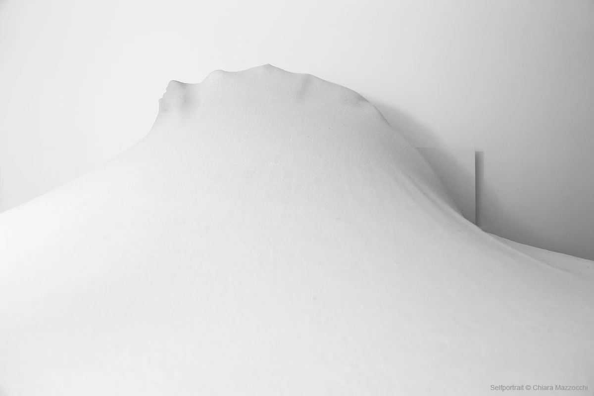 "White Metamorphosis"  Selfportrait by Chiara Mazzocchi...