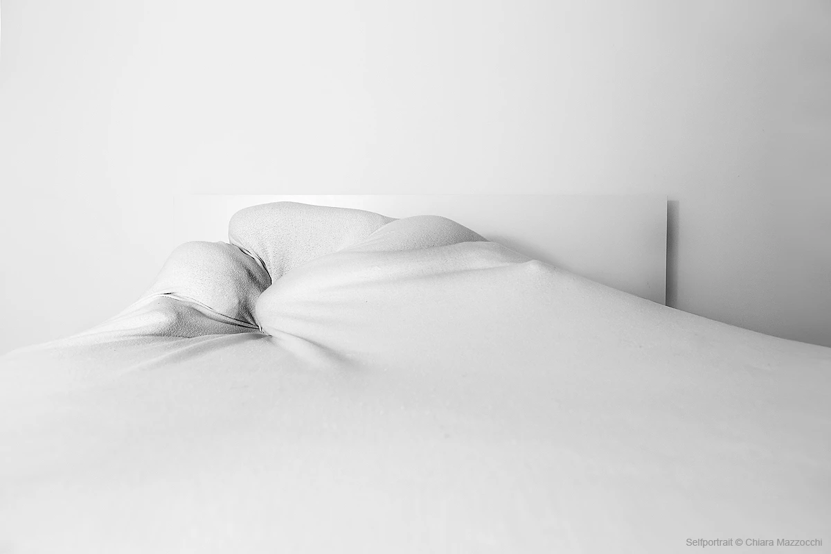 "White Metamorphosis"  Selfportrait by Chiara Mazzocchi...