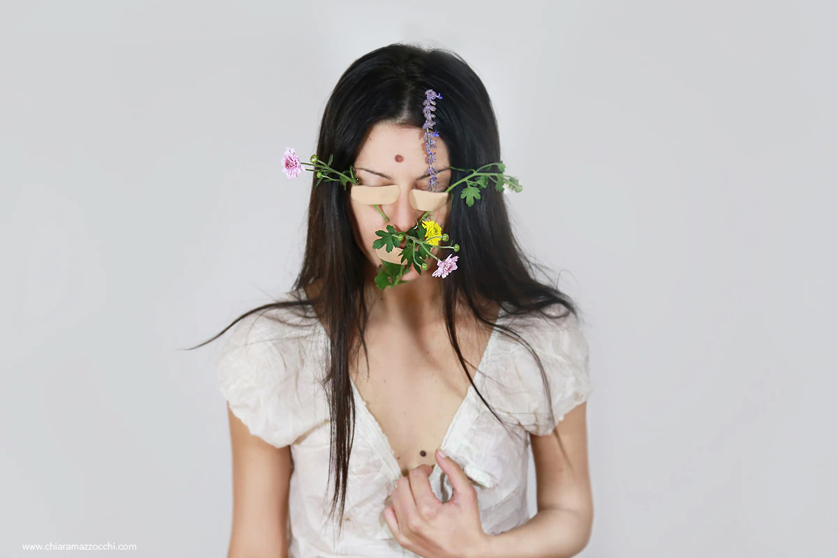 "Flower" Selfportrait by Chiara Mazzocchi...