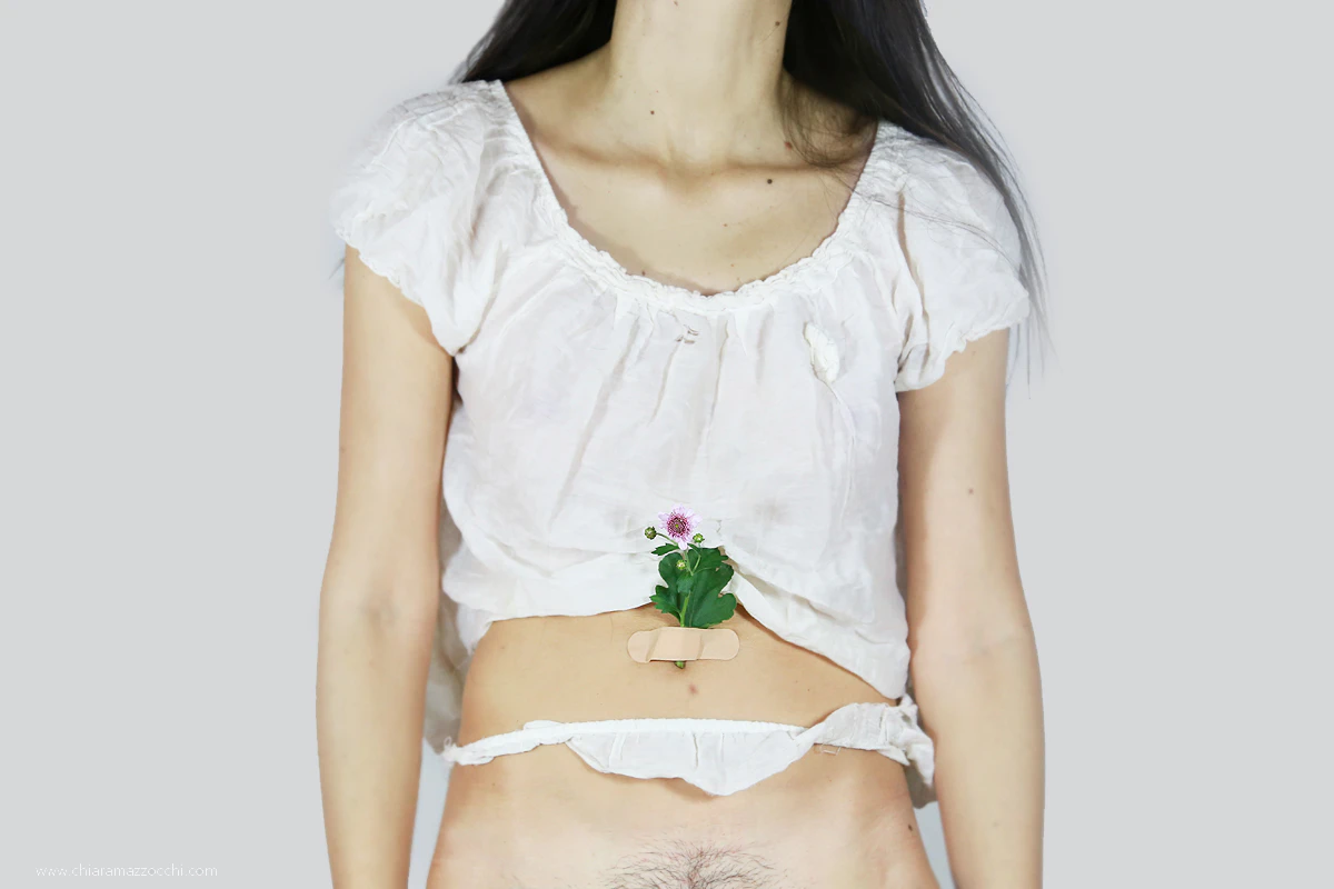 "Flower" Selfportrait by Chiara Mazzocchi...