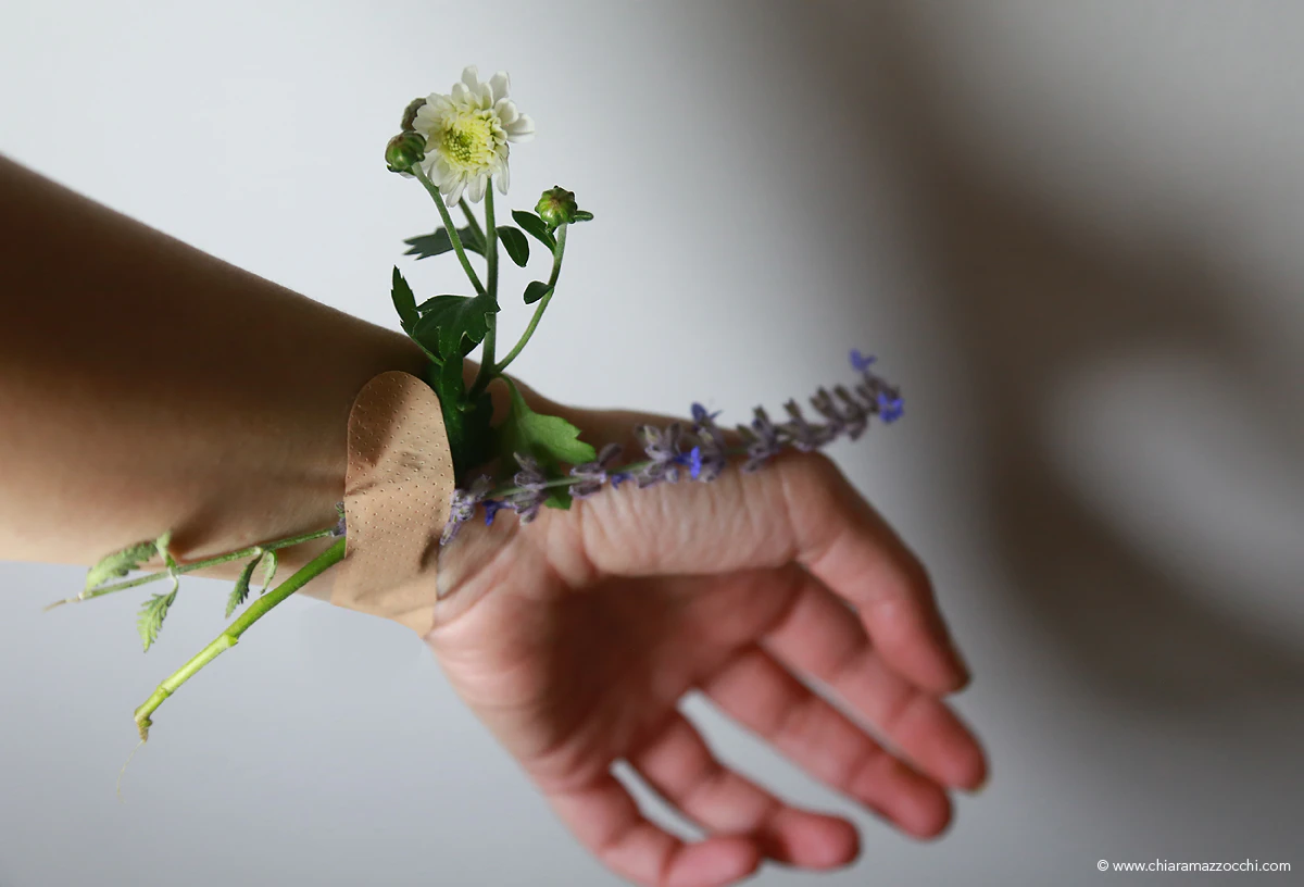 "Flower" Selfportrait by Chiara Mazzocchi...
