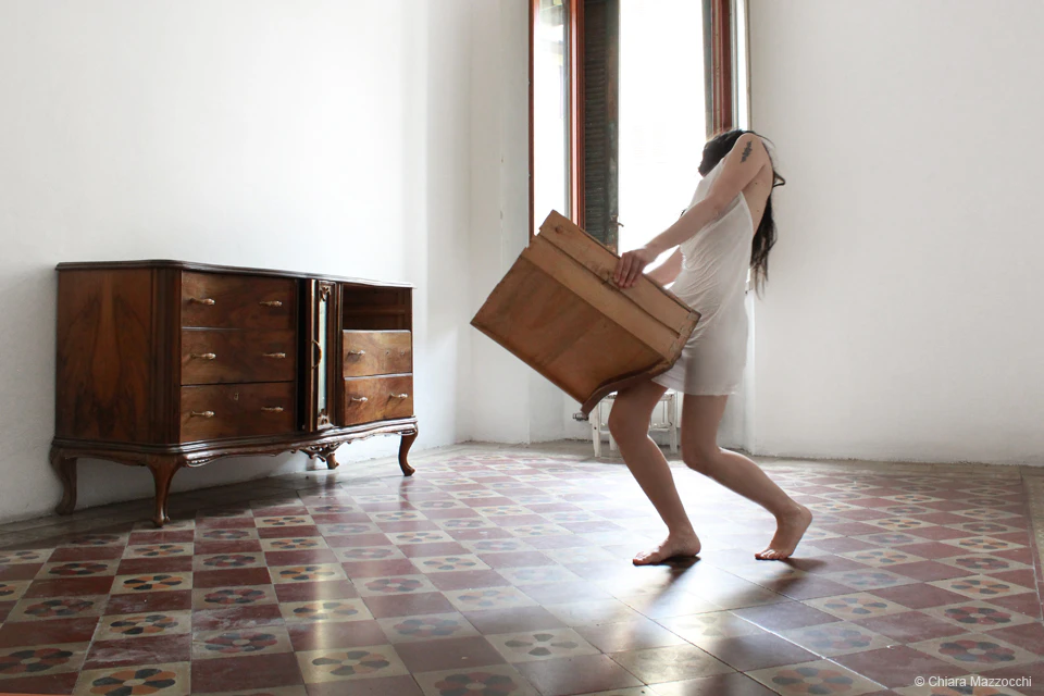 "White Room"  Selfportrait by Chiara Mazzocchi...