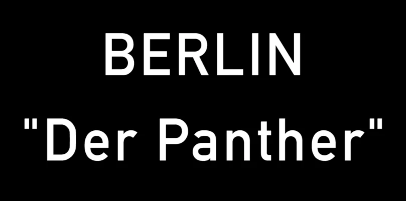 Berlin - "Der Panther"