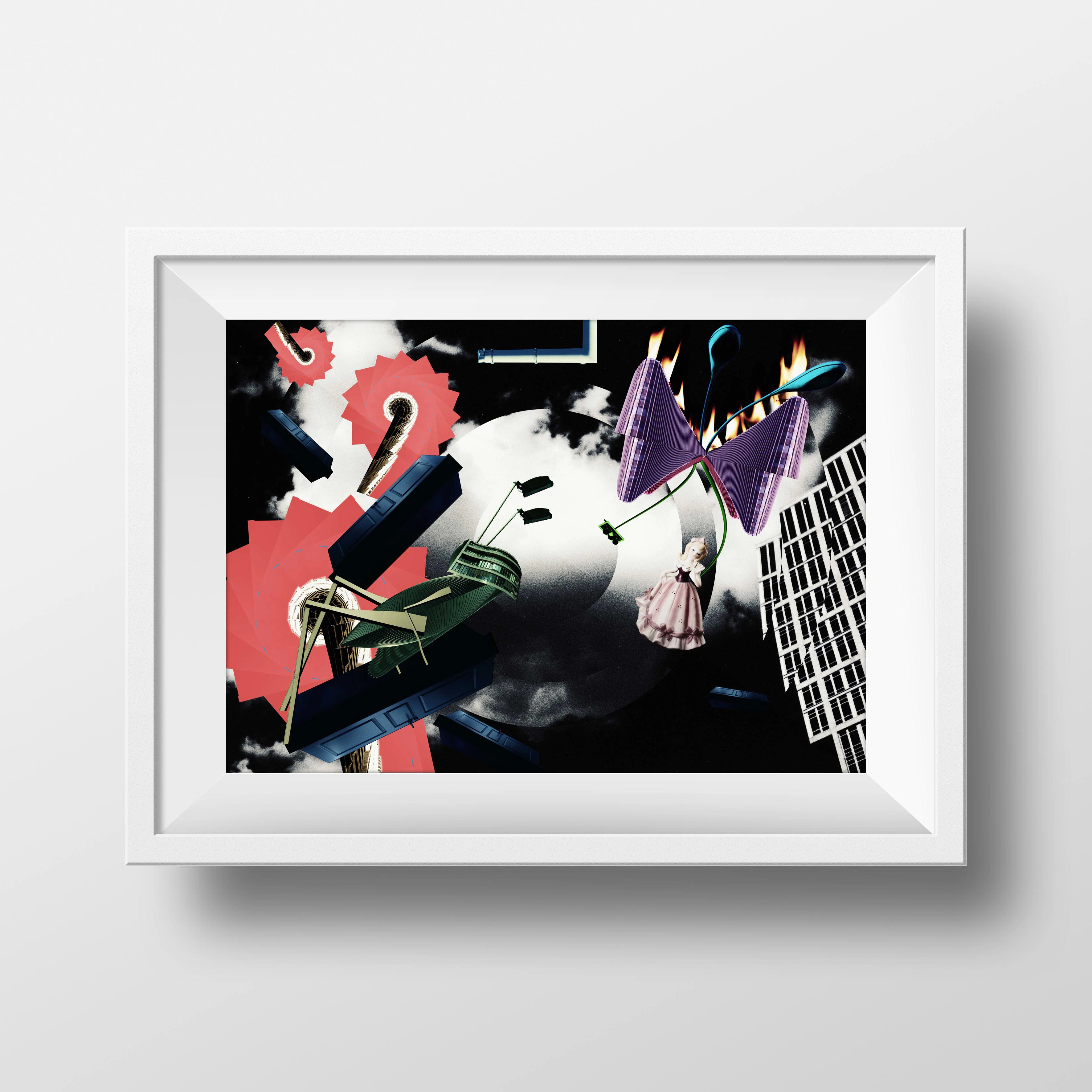 Handmade & Digital collages by rossella babbino...