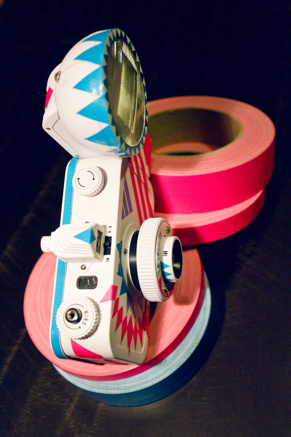 TAPE ART STORE DESIGN - LOMOGRAPHY by TAPE OVER...