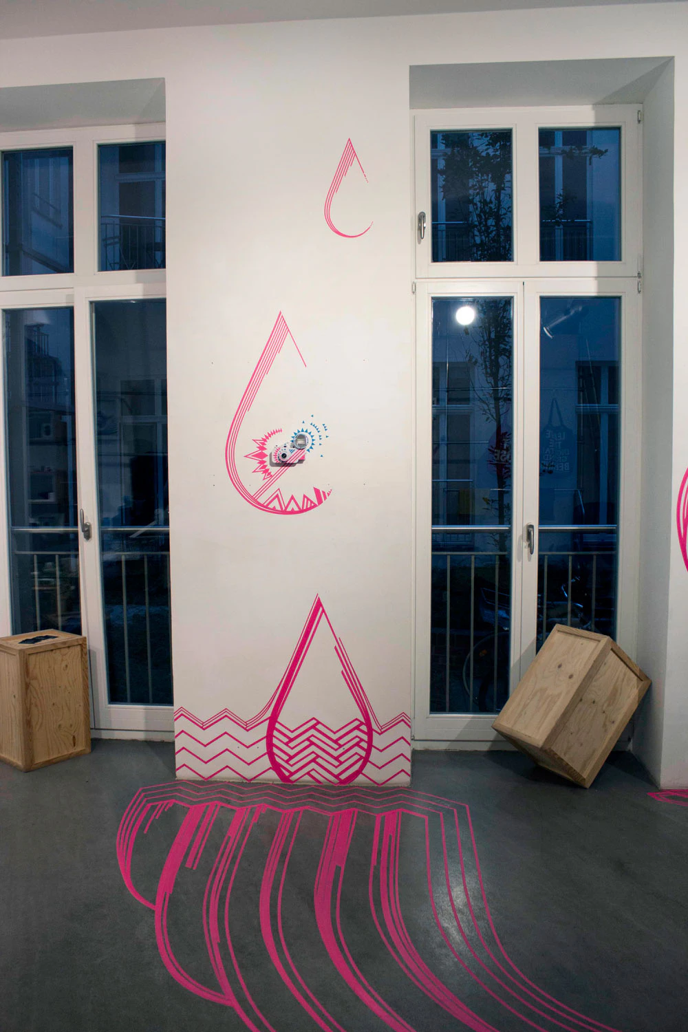 TAPE ART STORE DESIGN - LOMOGRAPHY by TAPE OVER...